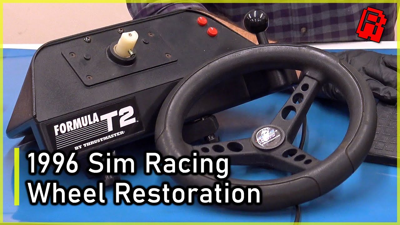 Retro Sim Racing Wheel Restoration - Trash to Treasure