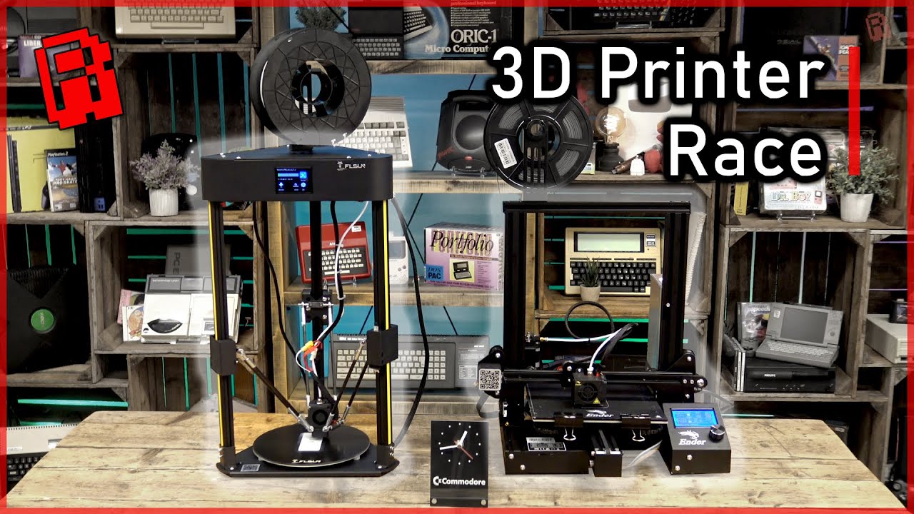 3D printing DRAG RACE - Is Delta printing really that fast? - Flsun Q5