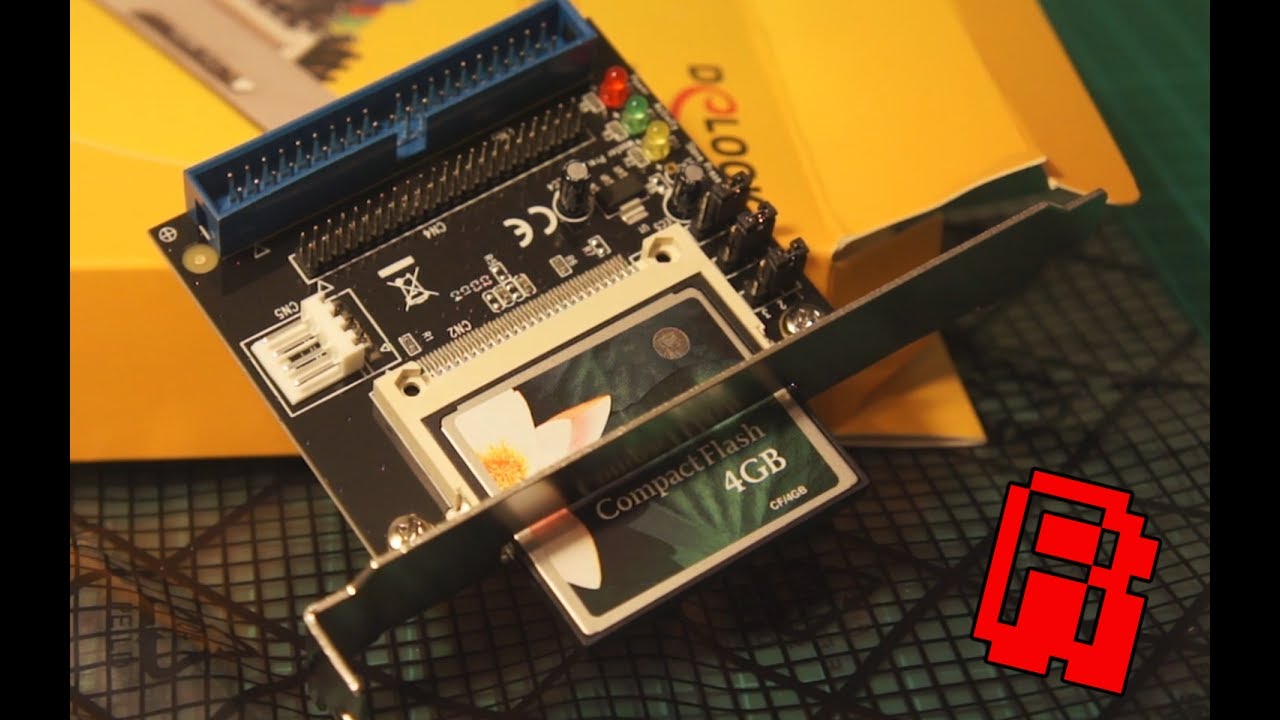 486 Trash to Treasure Pt1 | IDE HD to Compact Flash