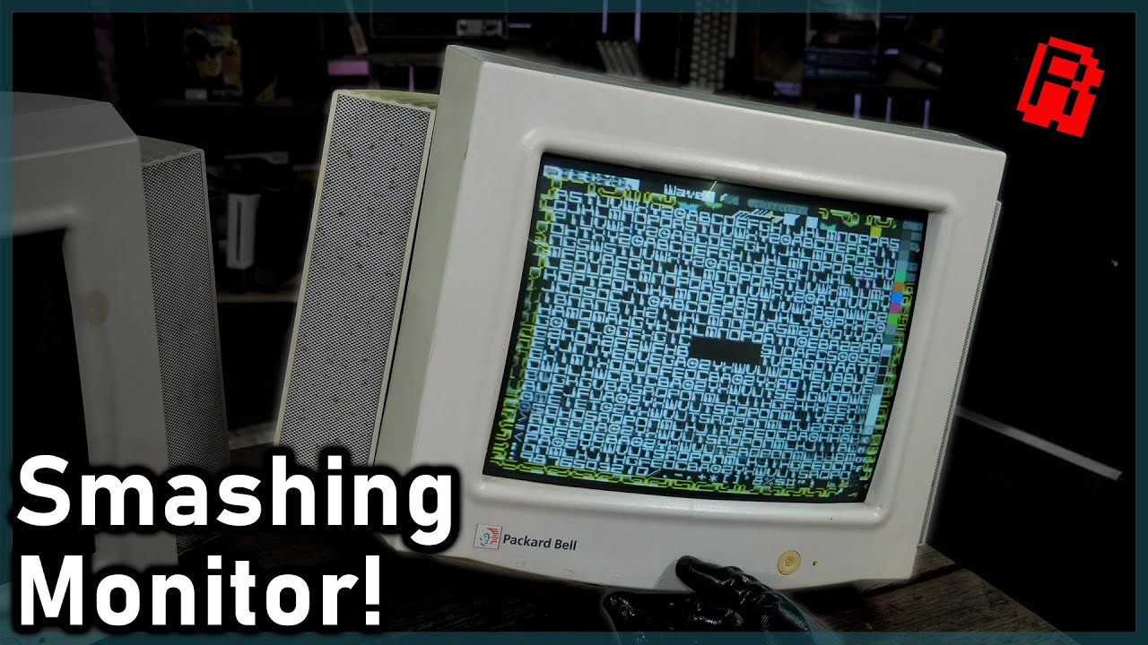 A Smashing Packard Bell Monitor | Trash to Treasure Part 3