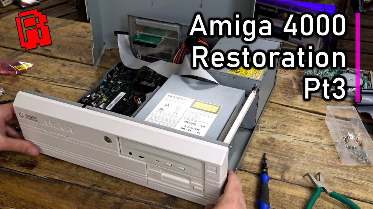 Amiga 4000 Restoration featuring Commodore Engineer Dave Haynie - Trash to Treasure (Pt3)