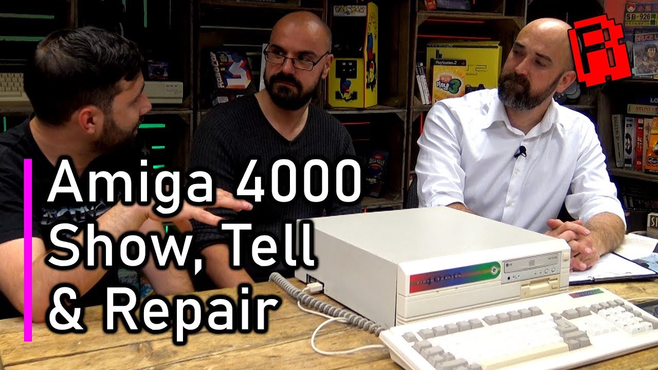 Amiga 4000 Show, Tell & Repair with Ravi and Dan