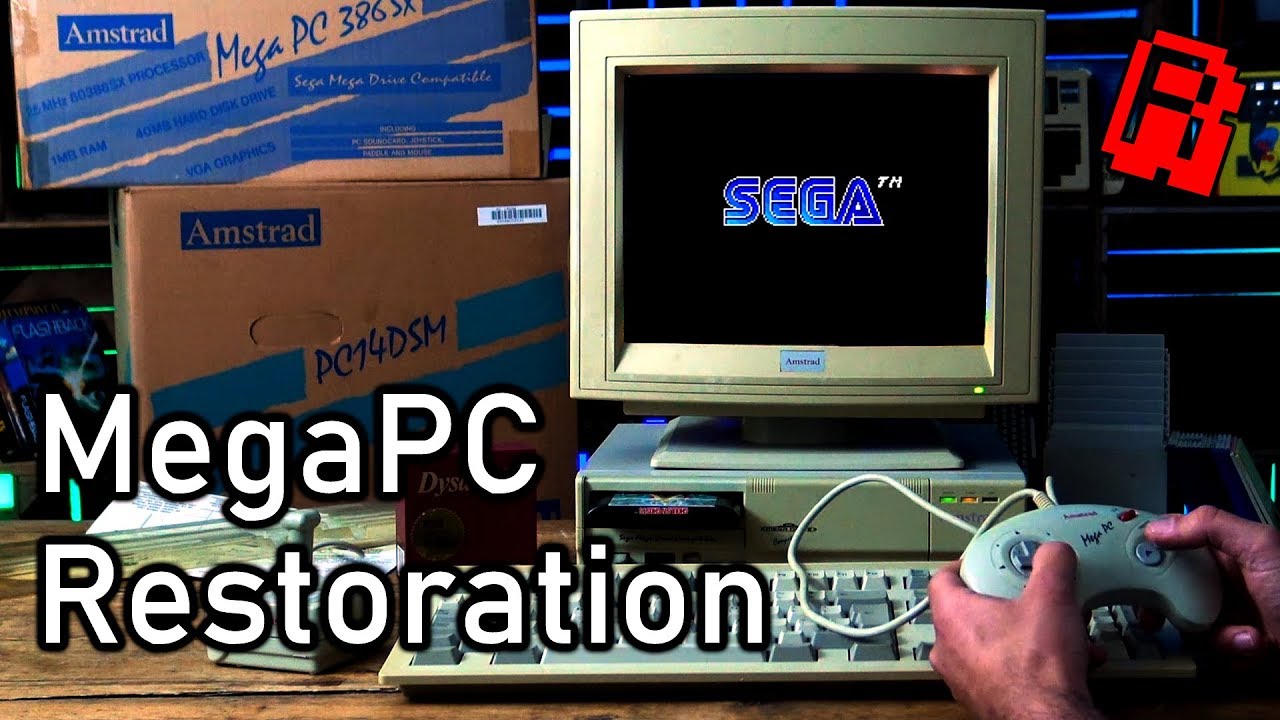 Amstrad Mega PC - Restoration and Repair | Trash to Treasure (2/4)