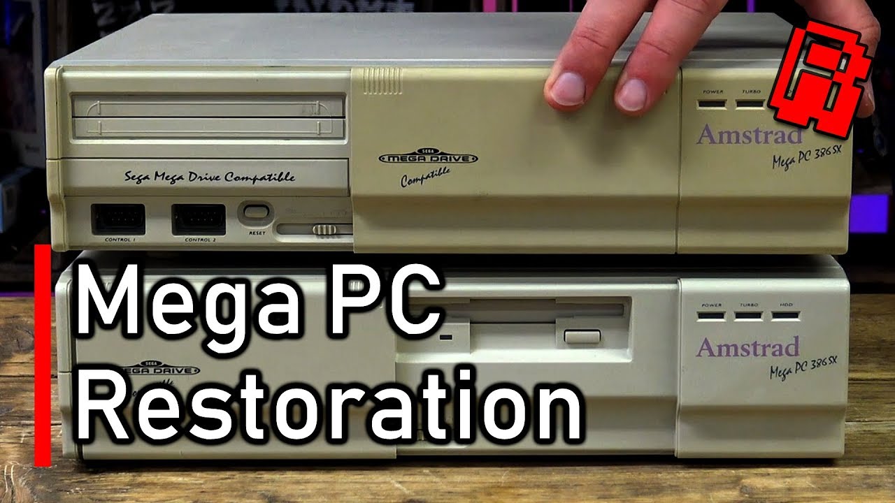 Amstrad Mega PC - Retrobrite and Repairs | Trash to Treasure (3/4)