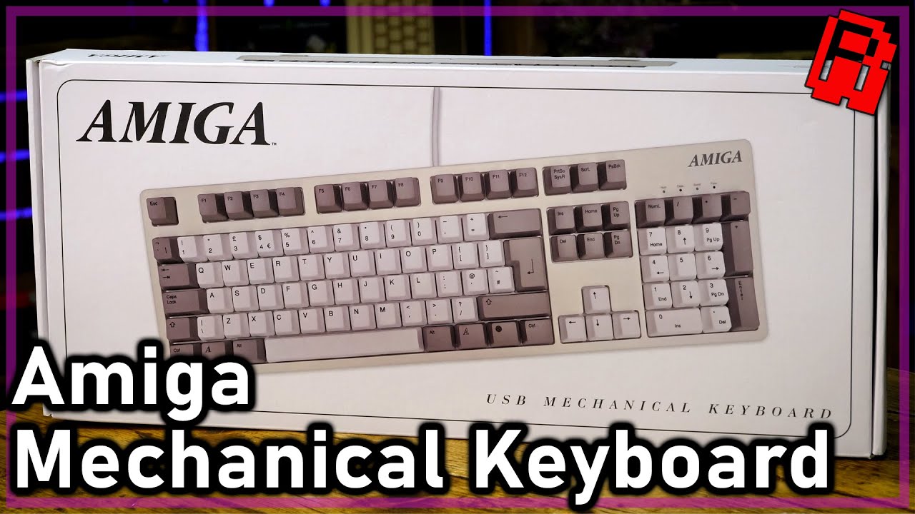 An Official Amiga Product in 2023? Simulant Mechanical USB Keyboard | Tech Nibble