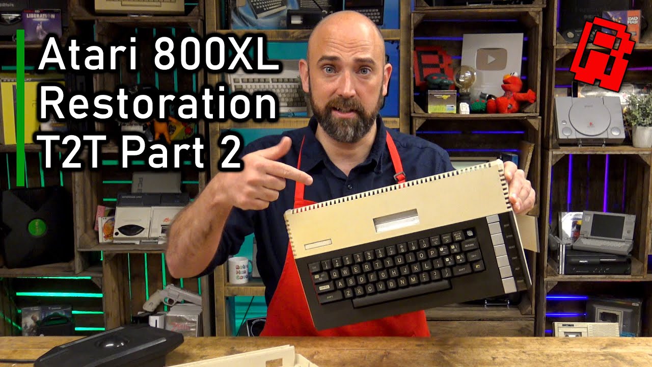 Atari 800XL Restoration - Trash to Treasure Part 2