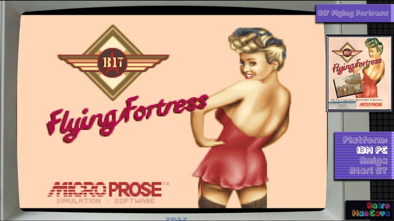B17 Flying Fortress game review - 1992 IBM / Amiga