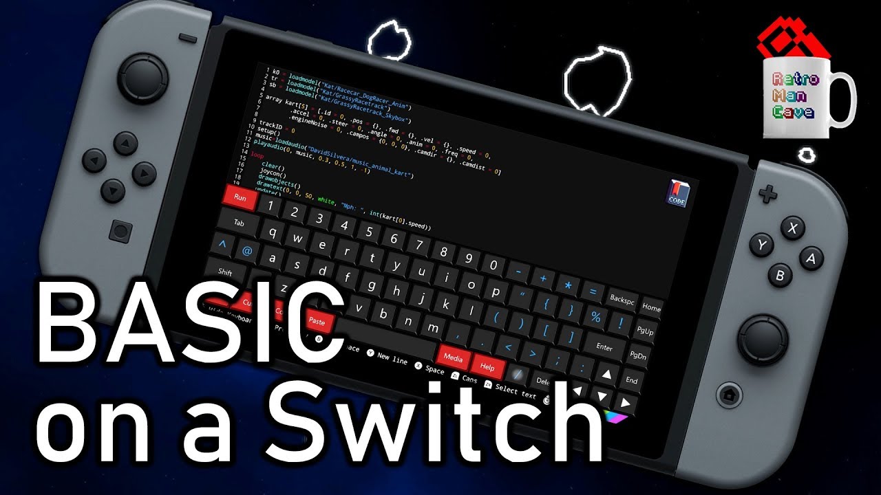 BASIC programming for Nintendo Switch with Fuze - 15 Minute Retro Tea Break