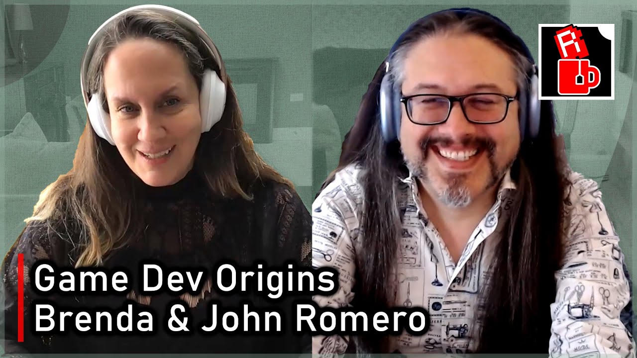 Brenda & John Romero's Video Game Dev Origins - Retro Tea Break