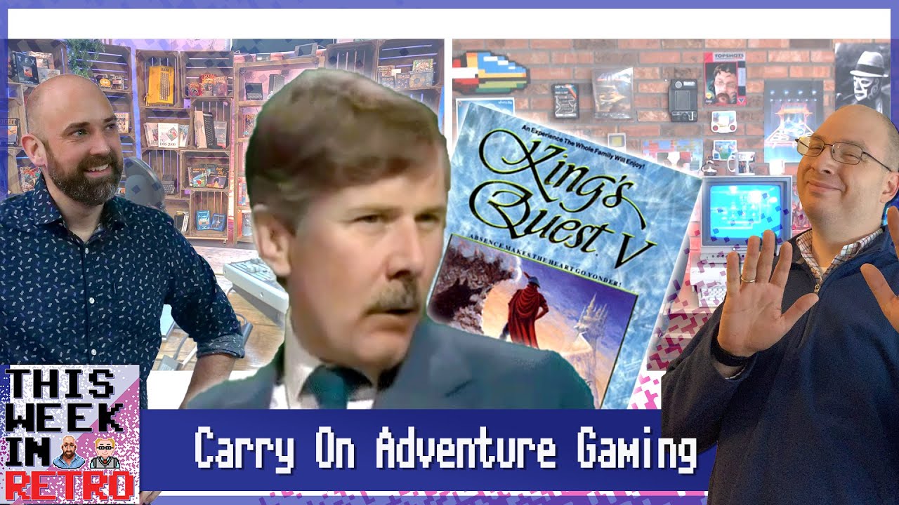 Carry on Adventure Gaming! Ken and Roberta Williams are back! This Week in Retro 39