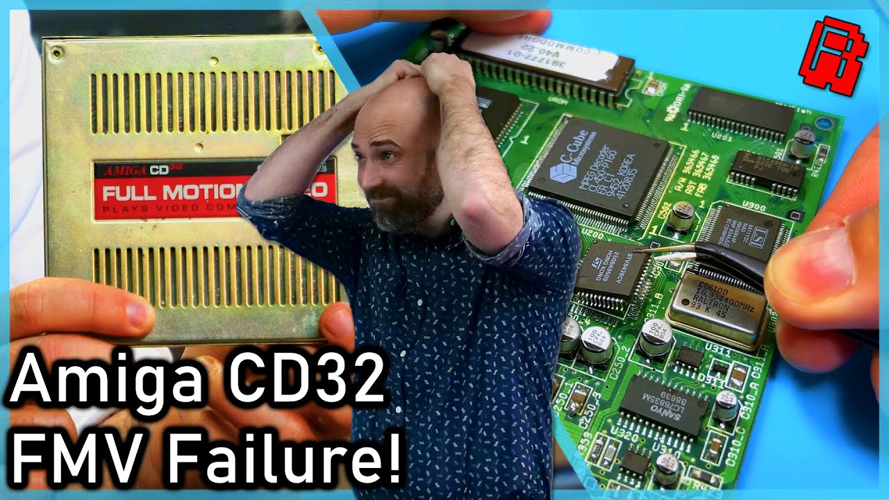 CD32 FMV Failure! This thing is a mess, can it be saved?