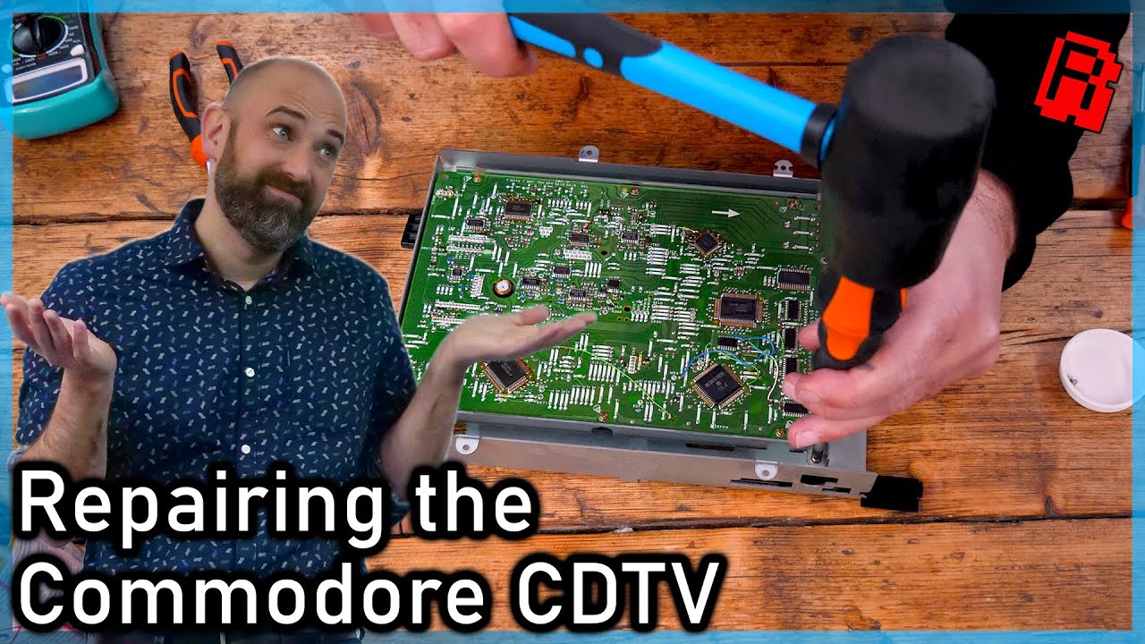 CDTV Repairs - Commodore Amiga CDTV Trash to Treasure (pt2)