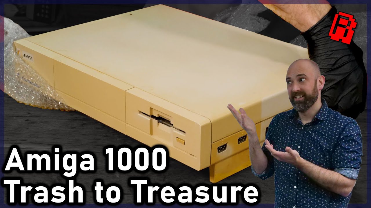 Commodore Amiga 1000 Trash to Treasure Pt1 | Meet The Amiga