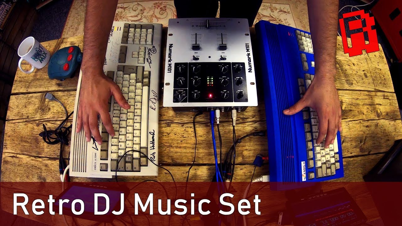 Commodore Amiga DJ Setup with Ravi | "Rave in the Cave" | Show & Tell (Part 2 of 2)