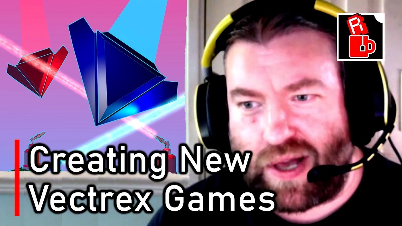 Creating new Vectrex Games in 2019 with Robin Jubber - Retro Tea Break
