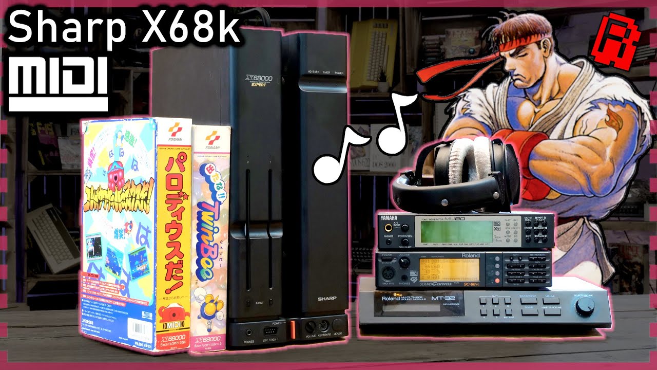 Does MIDI gaming get better than this? Sharp X68k MIDI Madness