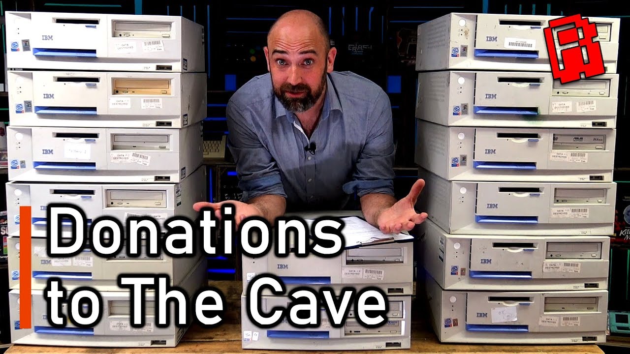 Donations to The Cave #3 - Retro Hardware Unboxing