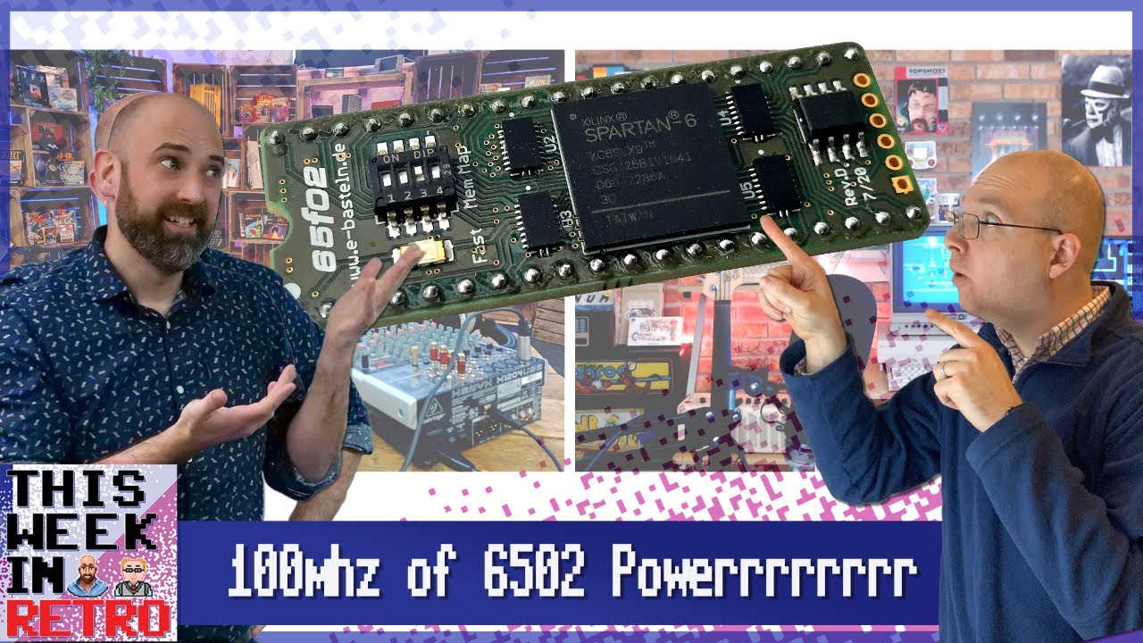 Drop this BLAZING fast 6502 FPGA into your retro computer! This Week in Retro 55