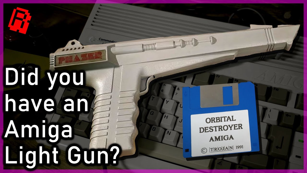 Exploring Amiga Light Gun Games with the Trojan Phazer