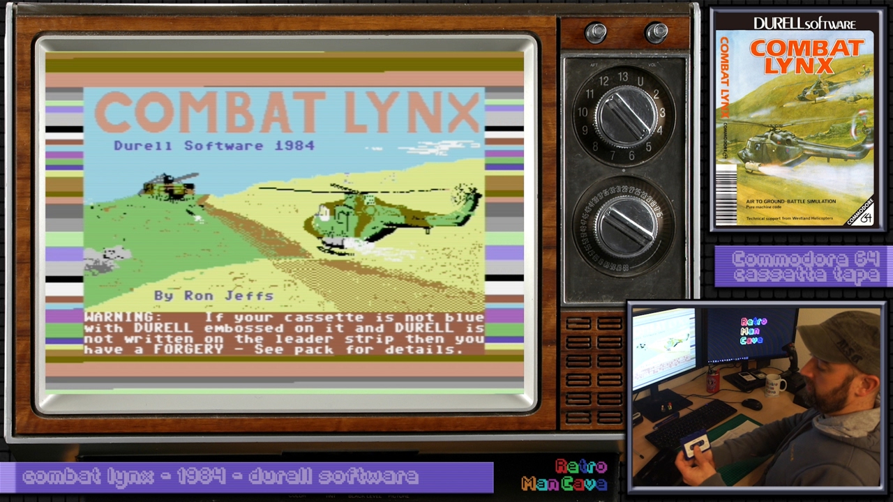 Game On: Combat Lynx - Commodore 64