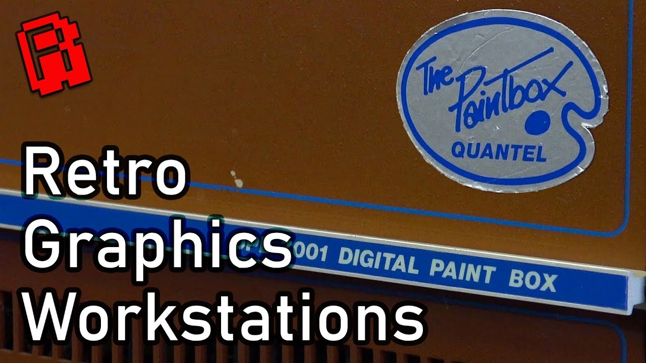 How Did they make TV Graphics in the 80's & 90's?  Meet the Quantel Paintbox | Retro Road Trip