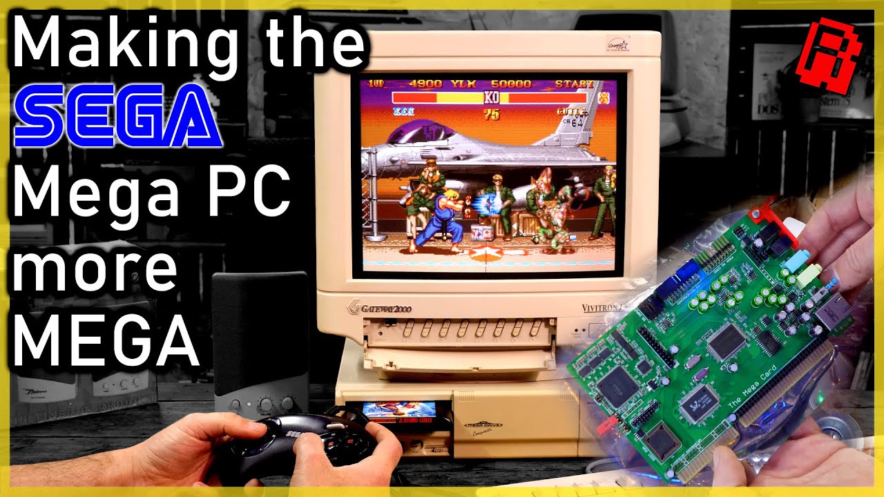 How do you make the SEGA / Amstrad Mega PC even more mega? | The Mega Card