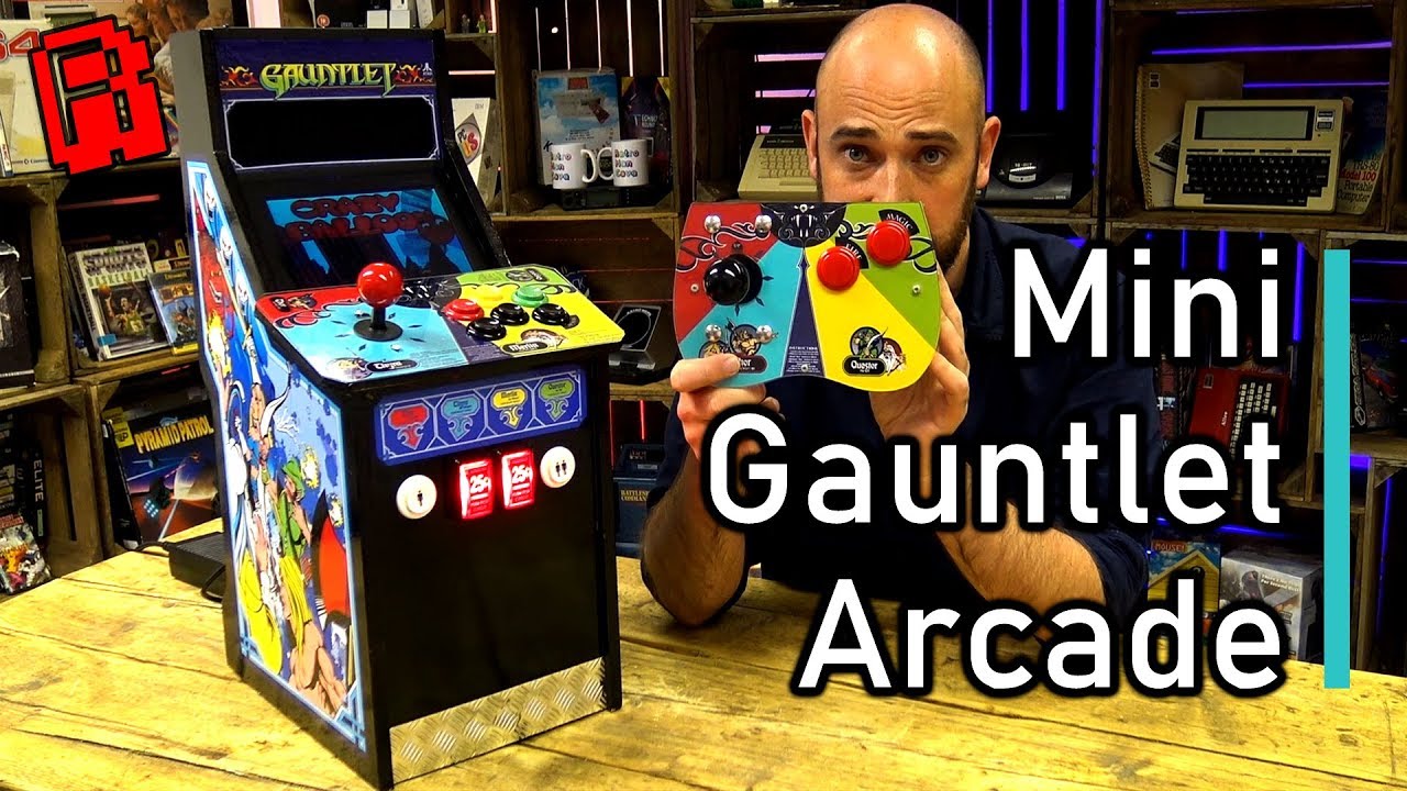 Making a Mini Gauntlet Arcade Cabinet - 8 years in the making!