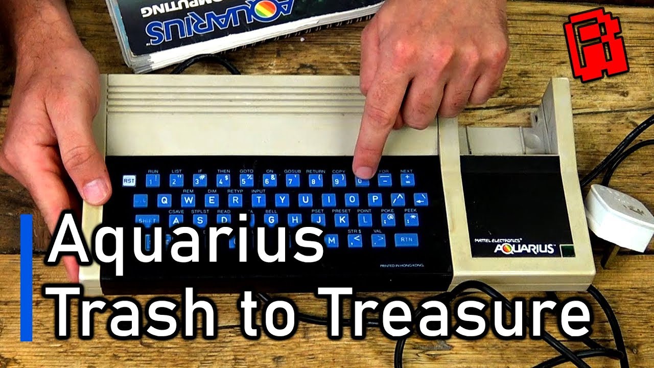 Mattel Aquarius - History and Restoration of a Micro Flop - Pt1 - Trash to Treasure