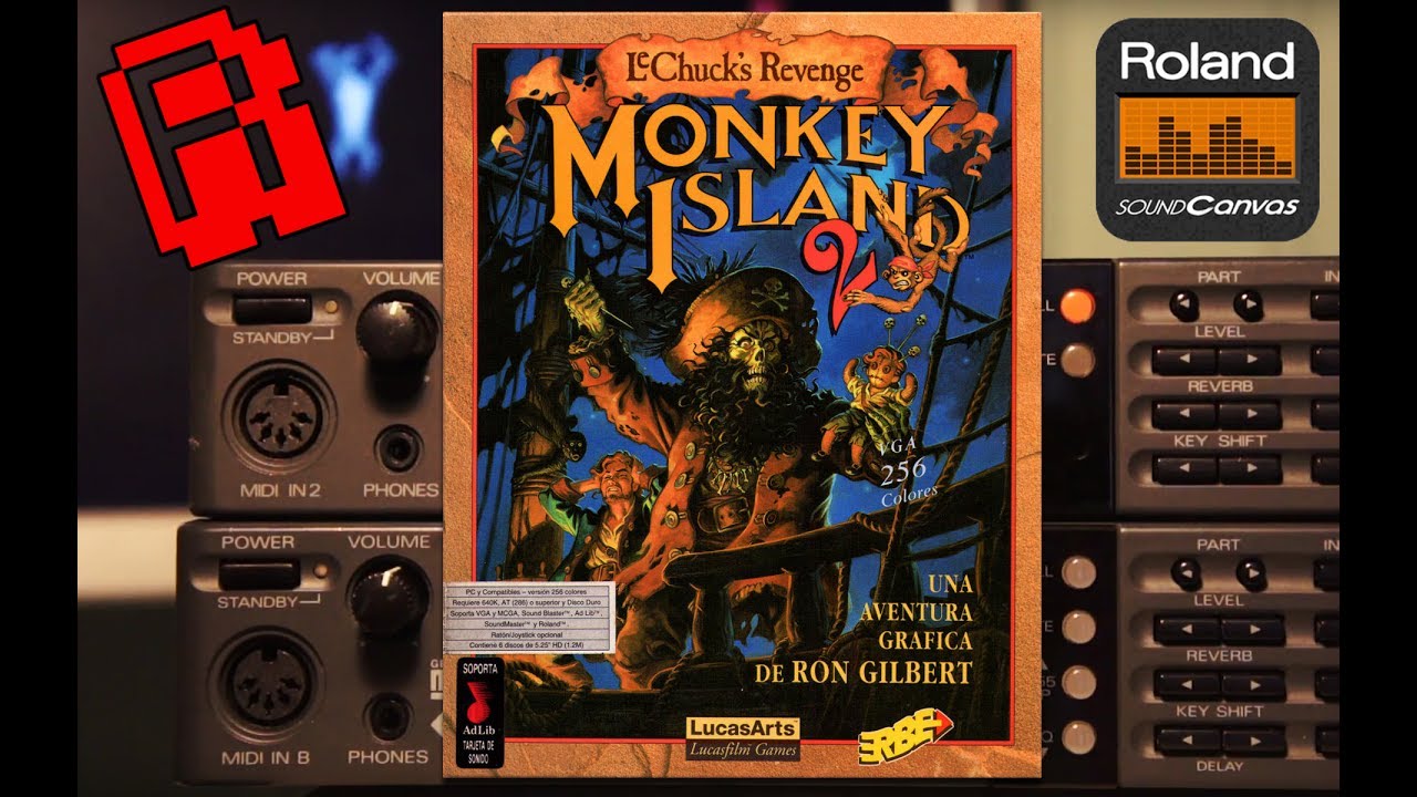 Monkey Island 2 Intro Music | Roland SC-55