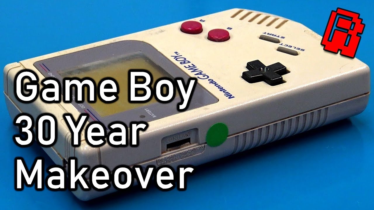Nintendo Game Boy 30th Year Restoration | Trash to Treasure