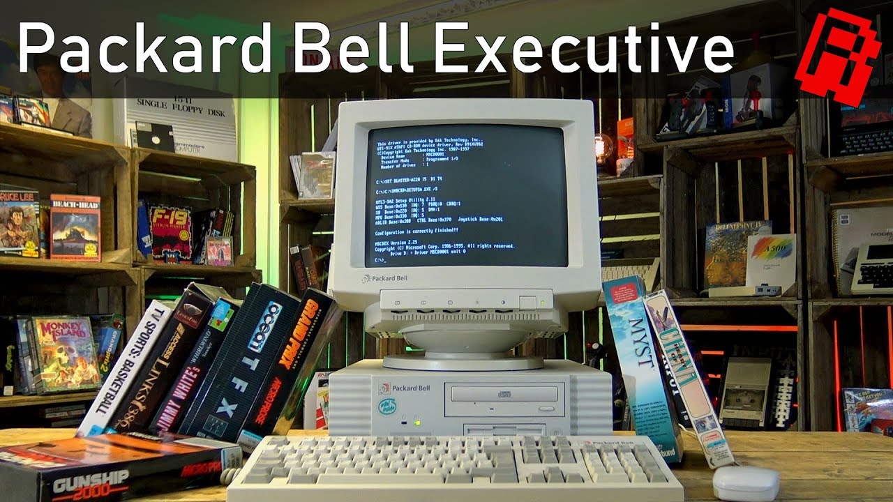 Packard Bell Executive Multimedia (1993) - The First IBM PC Compatible I owned