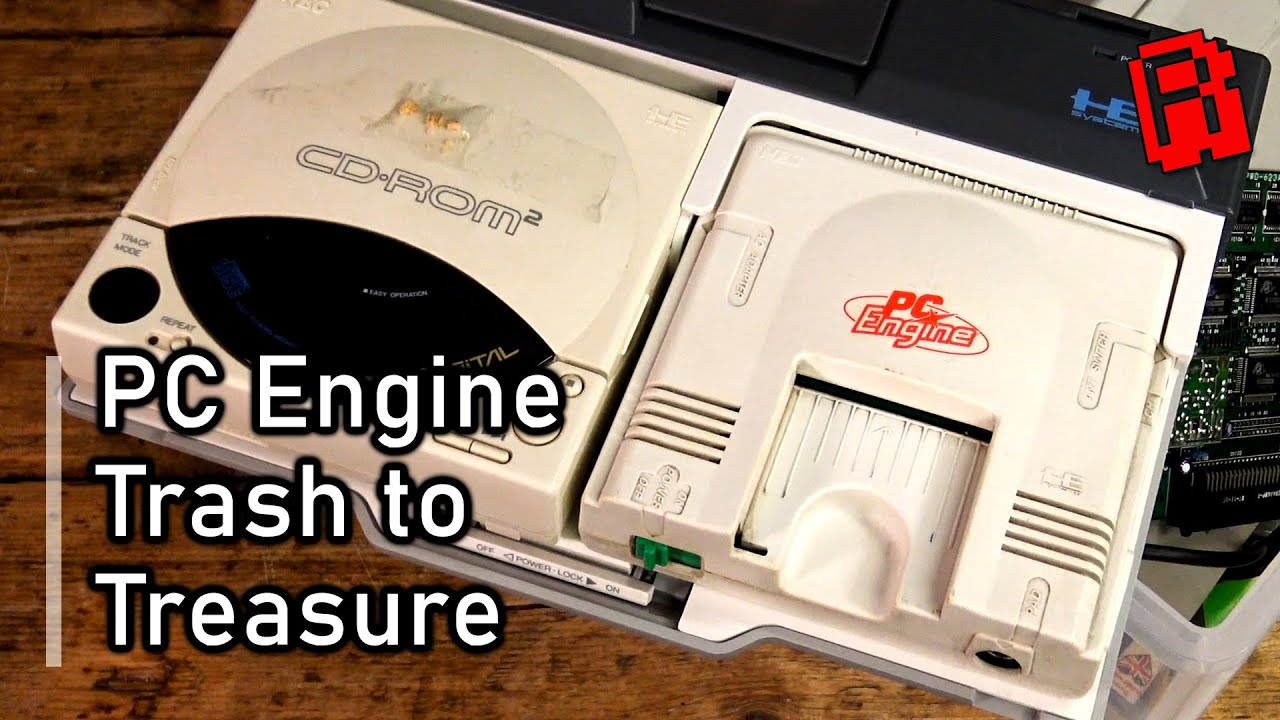 PC Engine Trash to Treasure (Pt1) - Restoring NEC's 8bit Wonder