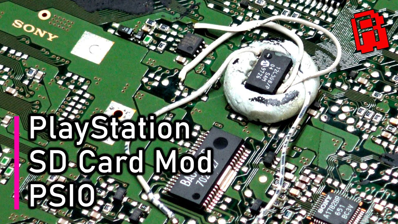 Pimp my Playstation with SD Card Gaming - PSIO Installation and Review