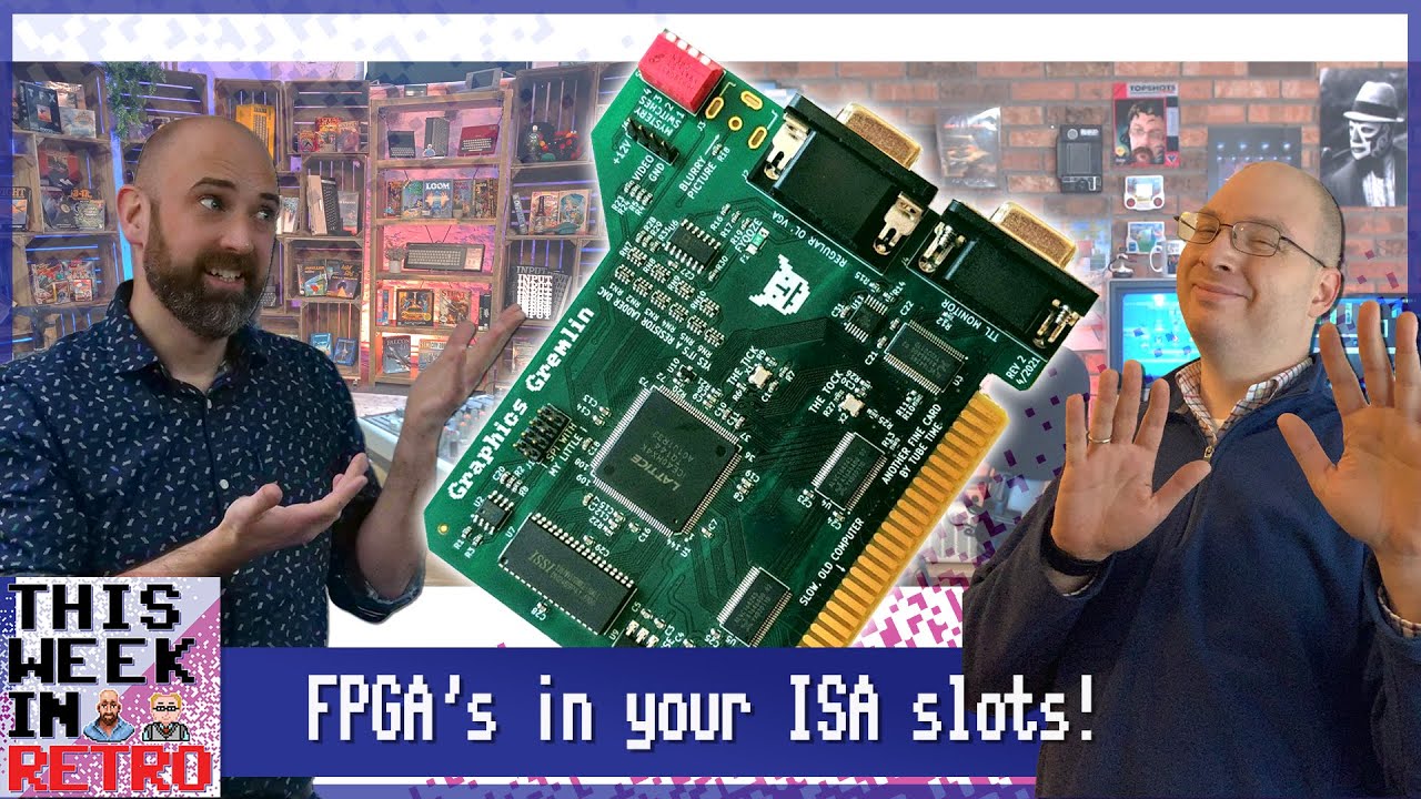 Put an FPGA in your ISA slot! This Week in Retro 37