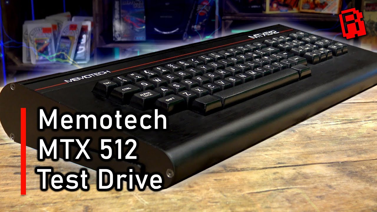 Rare Memotech MTX 512 Computer - Show & Tell