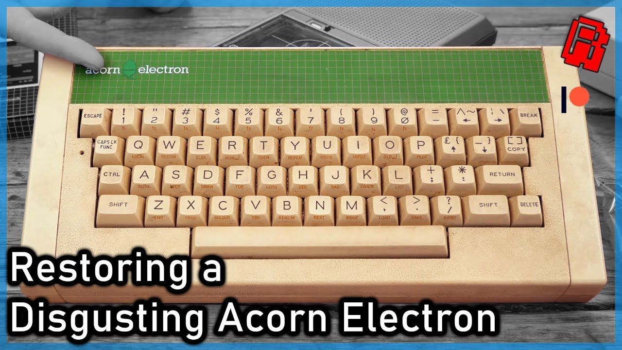 Restoring a 1983 Acorn Electron 8bit Computer