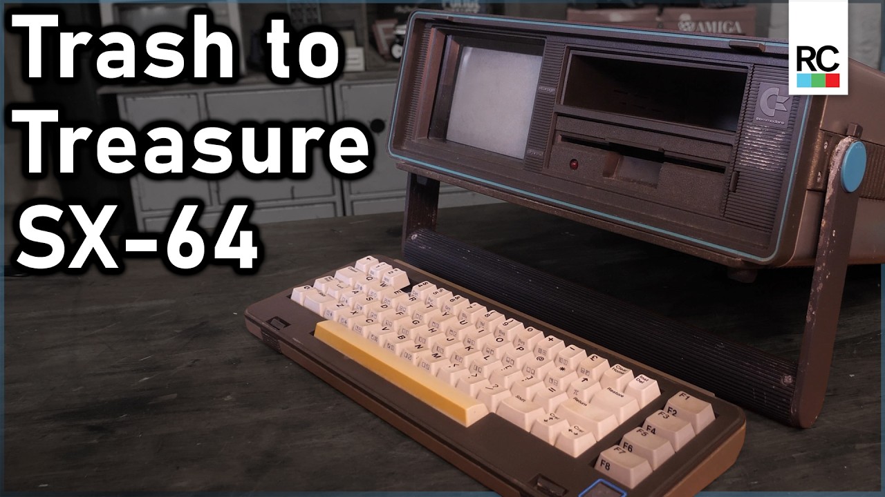 Restoring a Commodore SX-64 | What Will We Find Inside? | Trash to Treasure