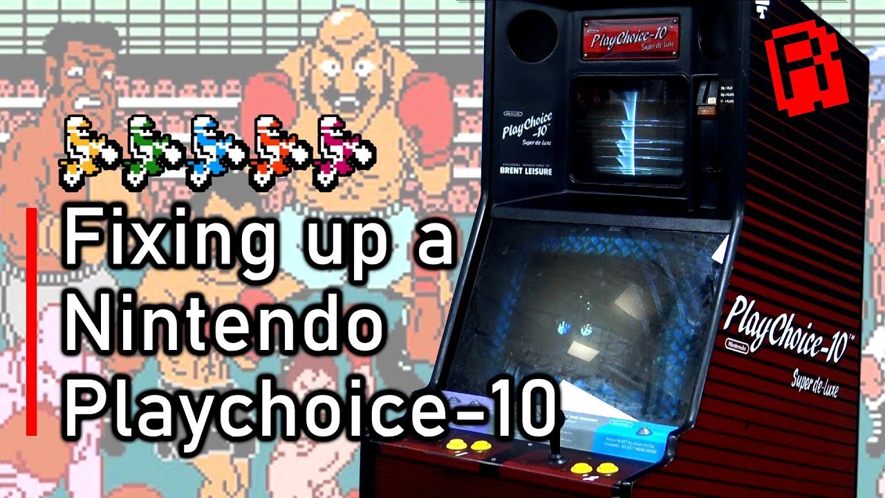 Restoring a Nintendo Playchoice-10 Arcade Machine