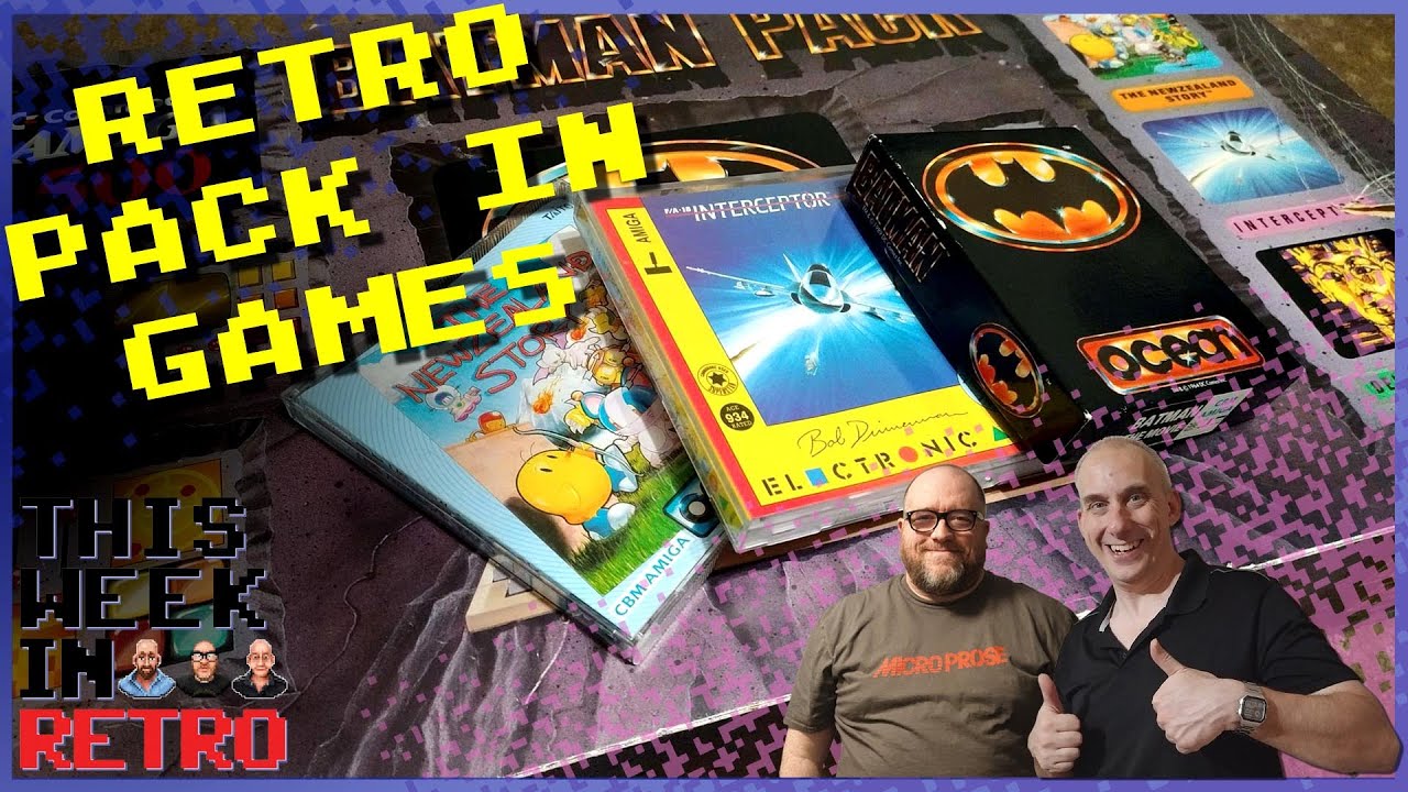Retro Computer Pack In Games - This Week In Retro 141