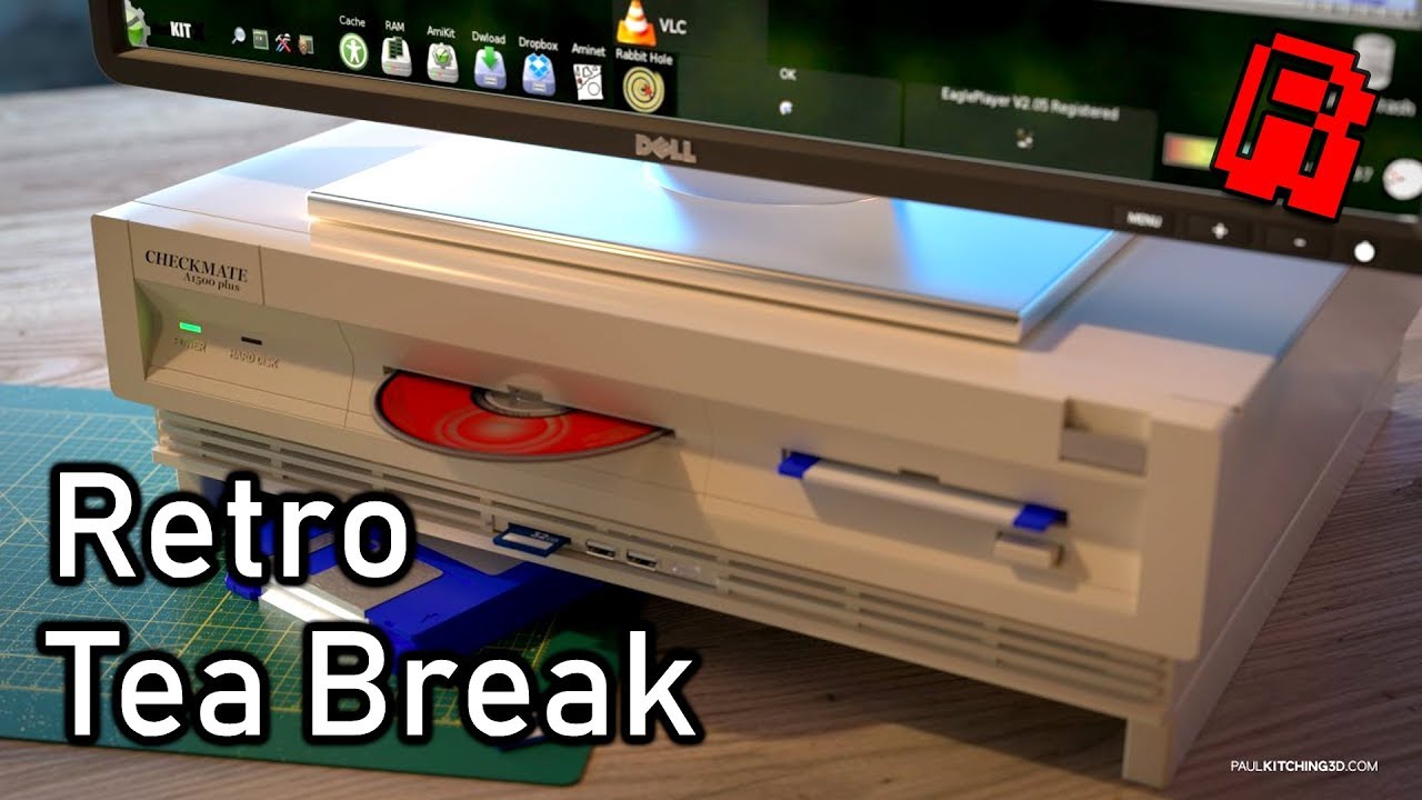 Retro Tea Break with | Stephen Jones - His Kickstarter Experience and Amiga inspired Case