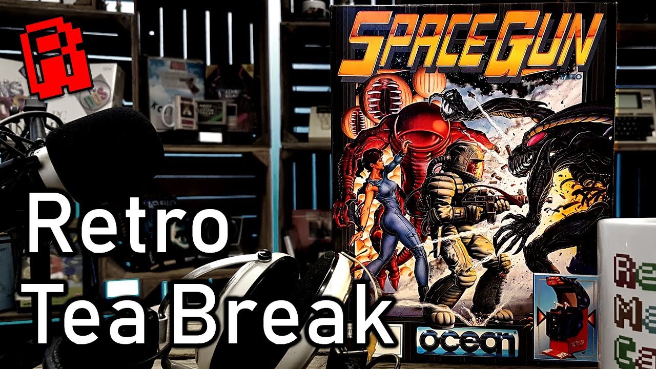 Retro Tea Break with | Steve B - ZX Spectrum artist on Space Gun
