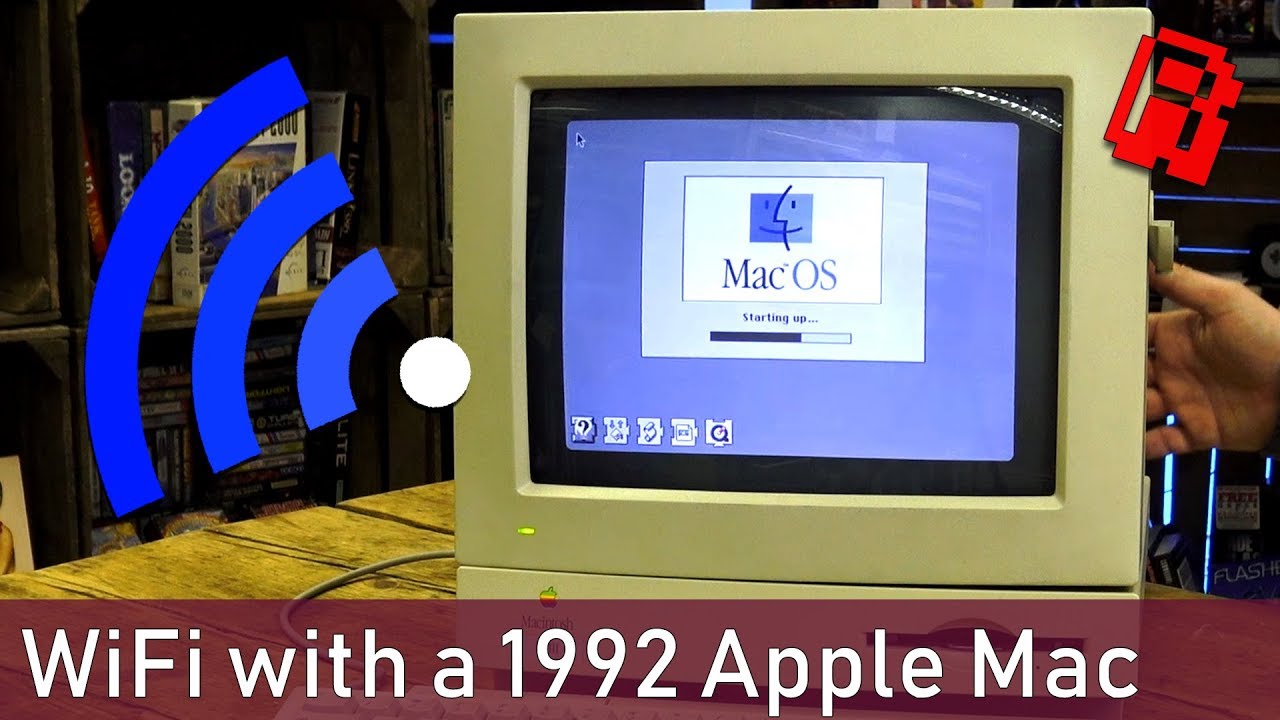 Retro Tech Nibble: Wifi on a 1992 Apple Mac Computer