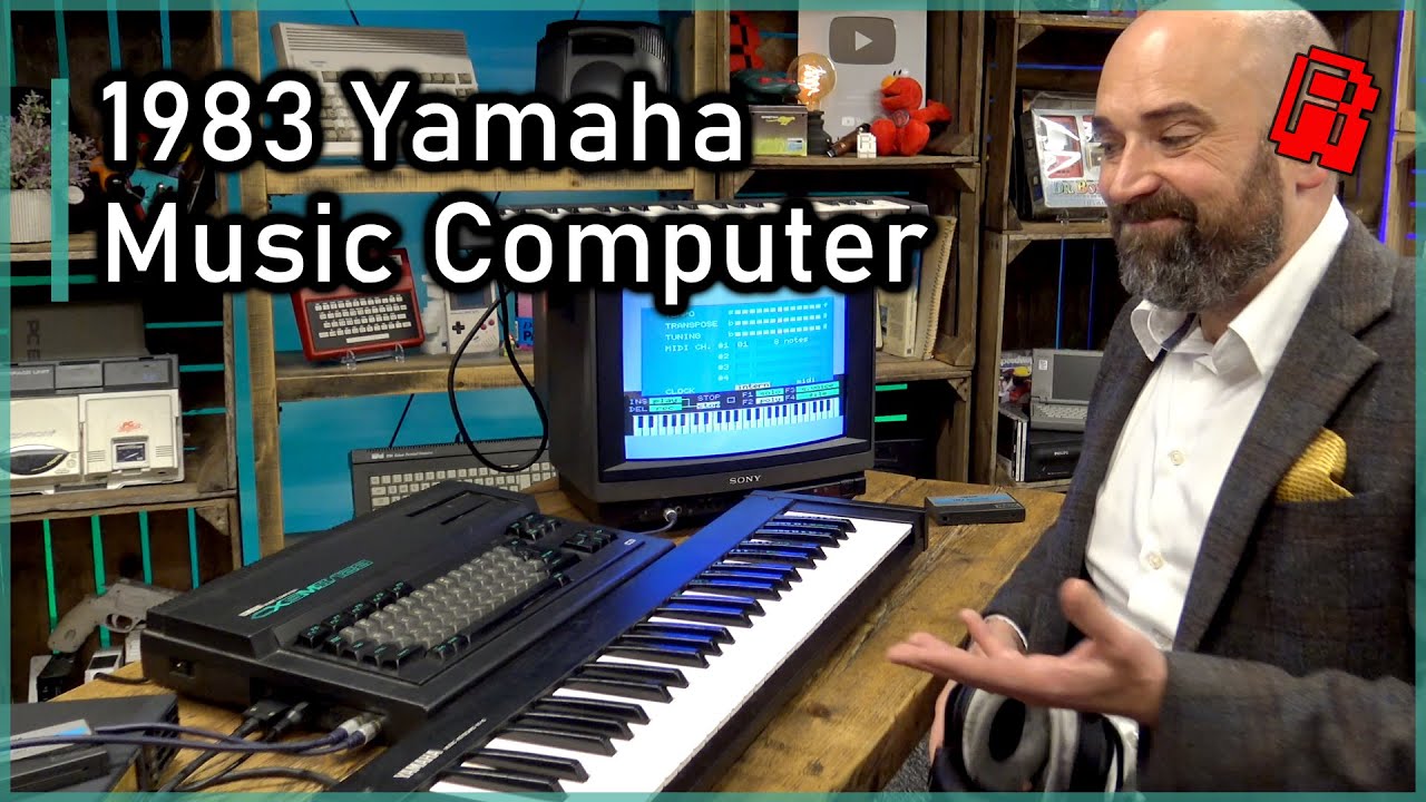 Retro Yamaha Music Computer - Testing out the CX5M