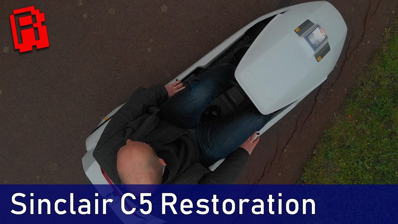 Sinclair C5 - 1985 EV Restoration and Test Drive | Retro Road Trip