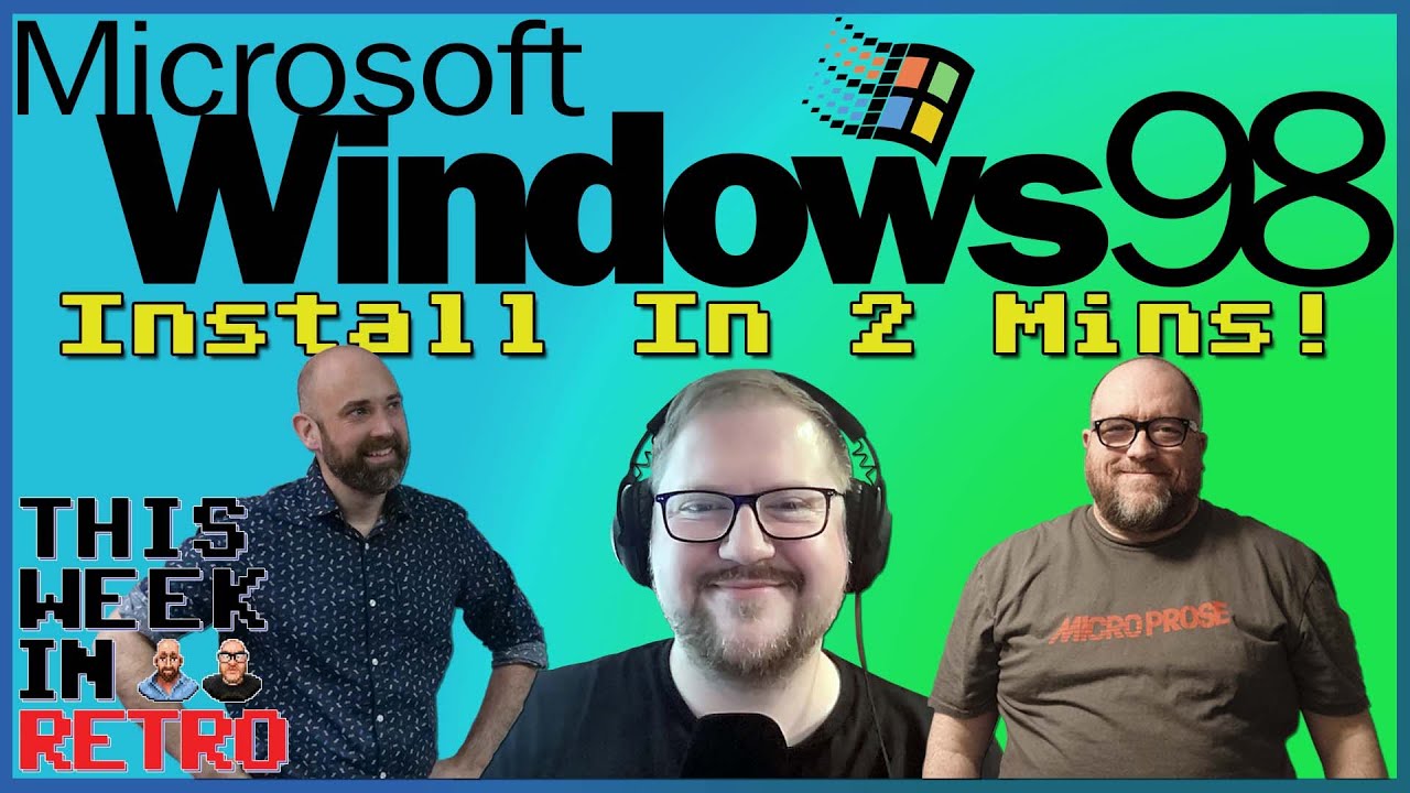 Super Fast Win 98 Install - This Week In Retro 216