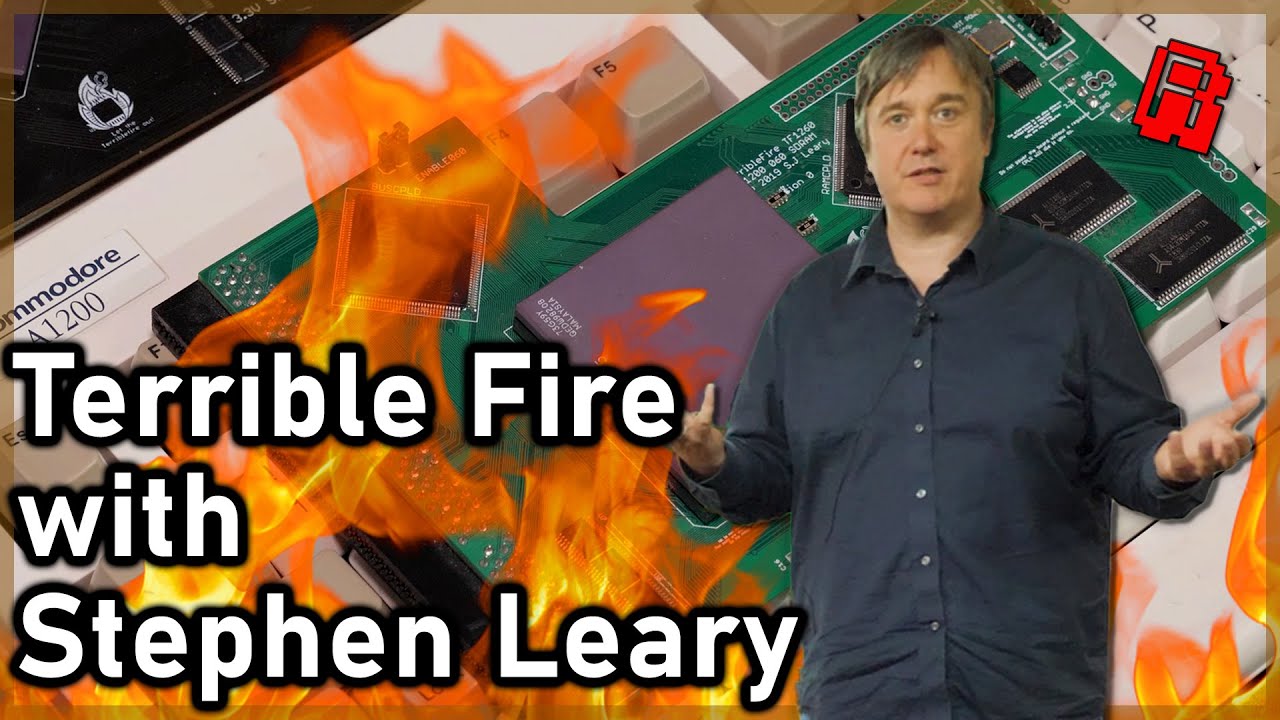 Terrible Fire | Evolution of an Amiga Accelerator with Stephen Leary | Legends in The Cave