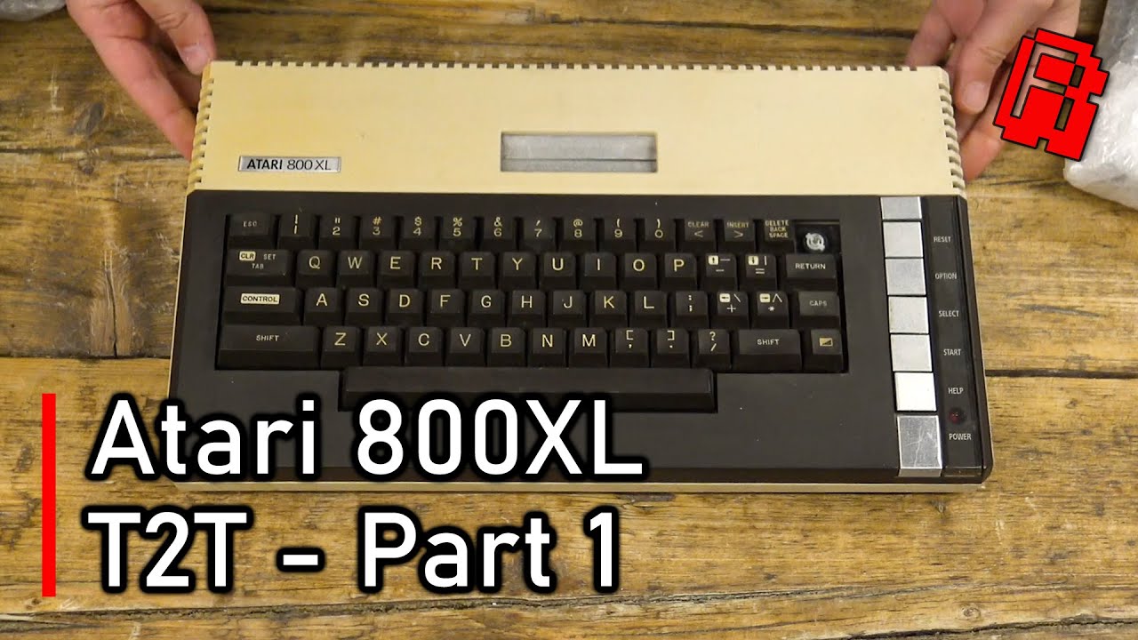 The Atari 800XL / Part 1 - Trash to Treasure - Computer History & Restorations