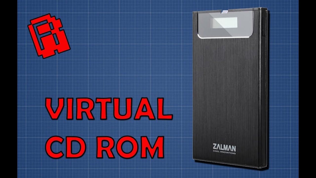 USB Virtual CD Drive Review | Zalman ZM-VE350