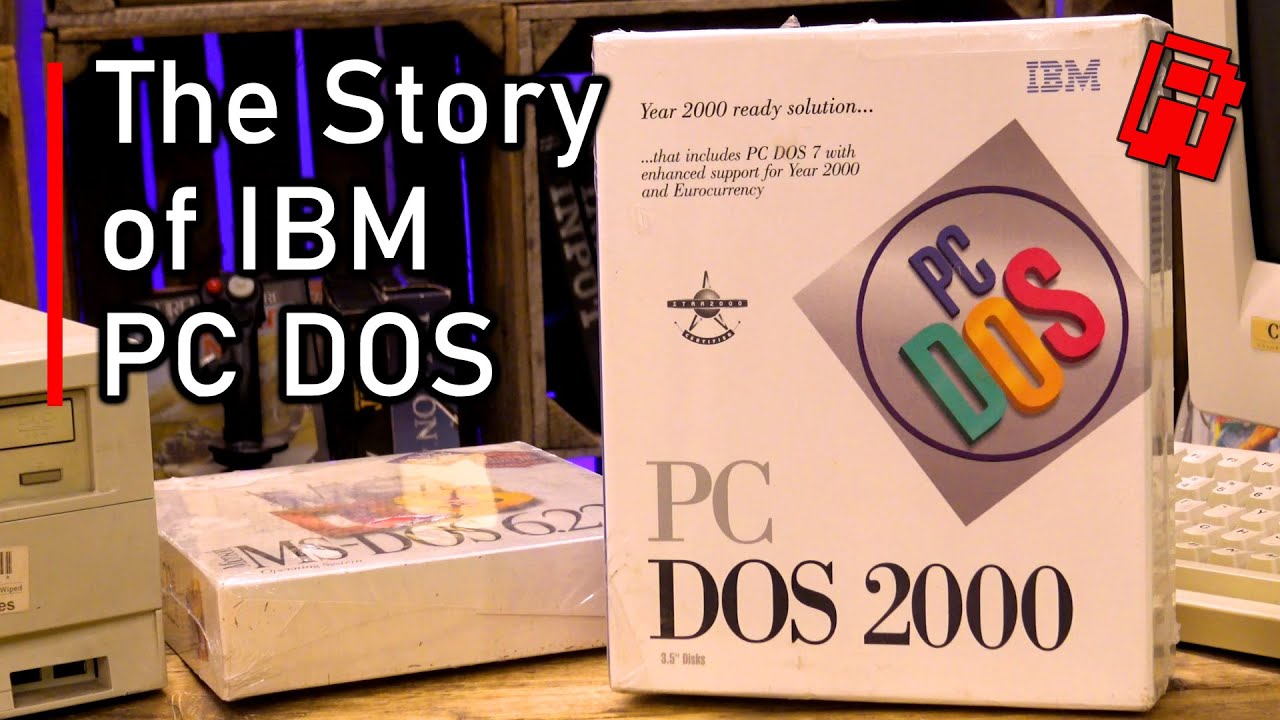 What is IBM PC DOS 2000? - History and Unboxing