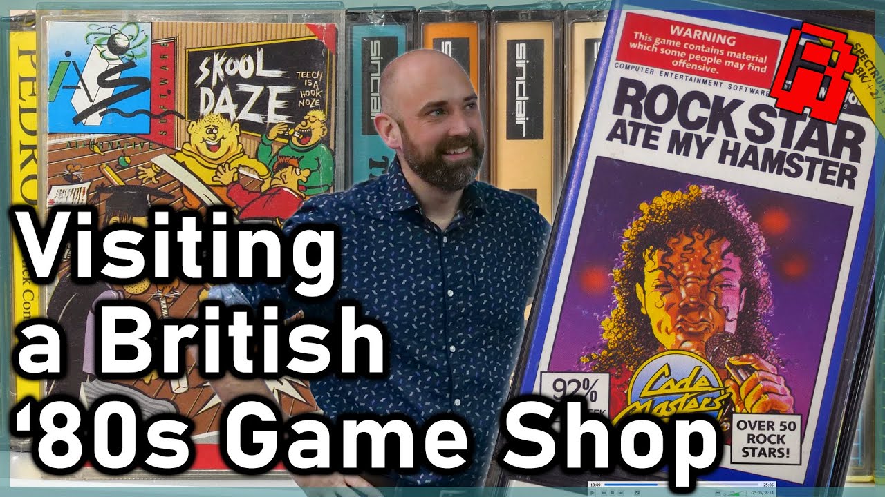 What Might You Find In A British '80s Video Game Store?